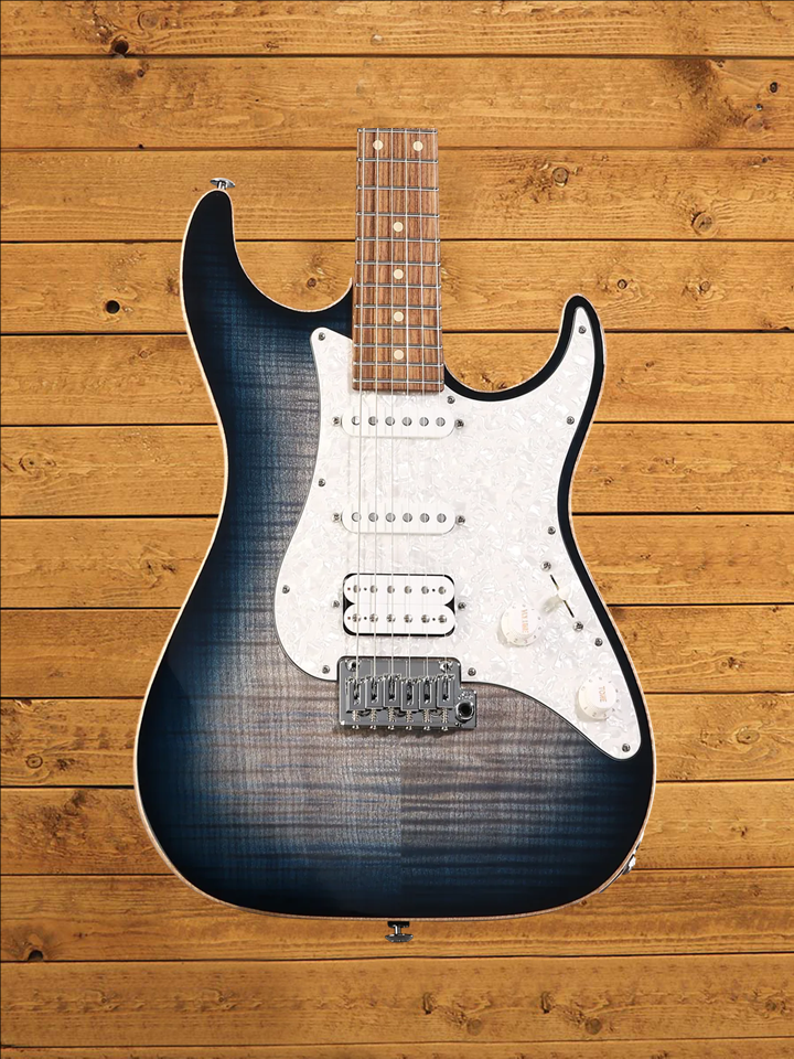 Suhr Standard Plus Faded Trans Whale Blue, Pau Ferro