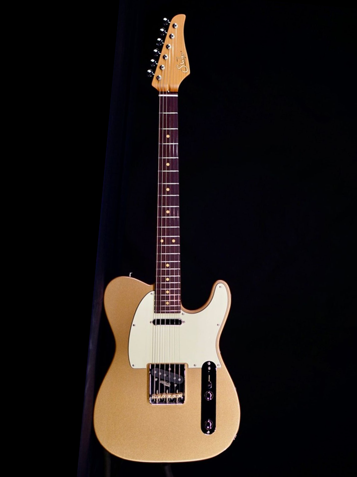 Suhr Classic T Limited Edition, Firemist Gold